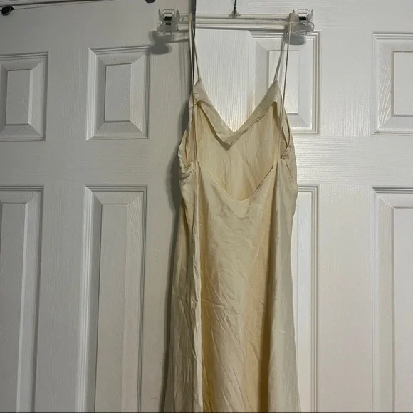 Victorias Secret Gold Label 100% Silk Midi Slip Dress - Picture 4 of 7